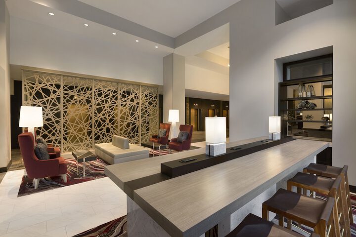 Lobby sitting area
