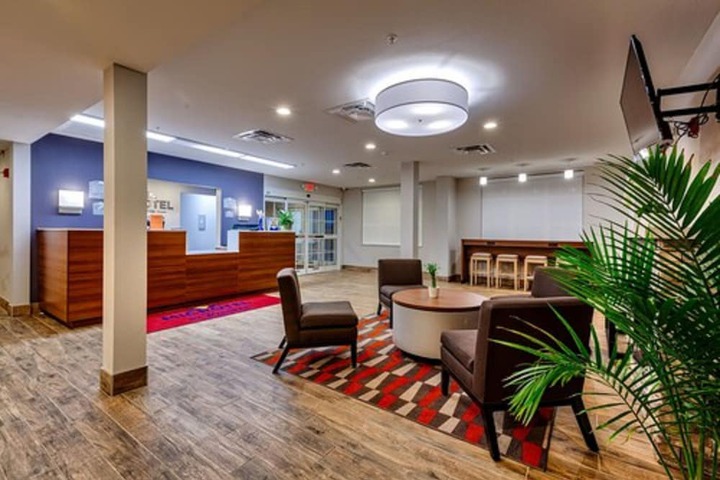 Lobby sitting area