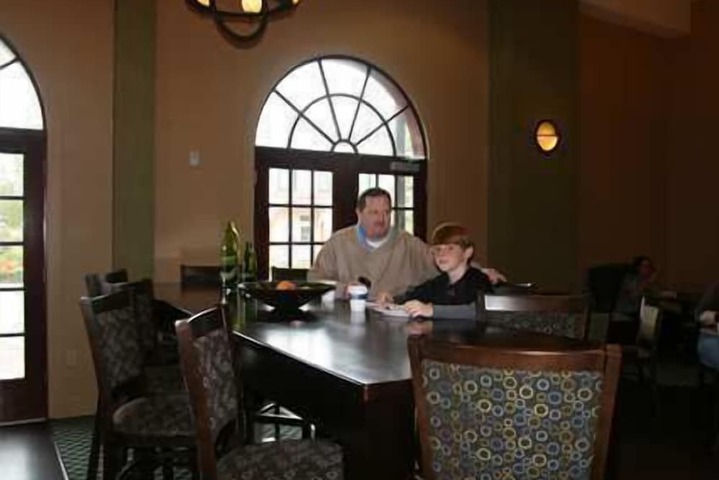 Breakfast area