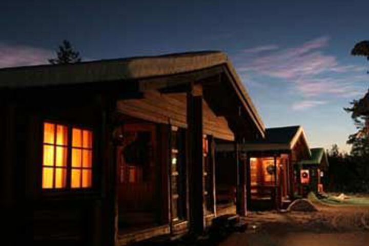 Exterior of Davvi Arctic Lodge