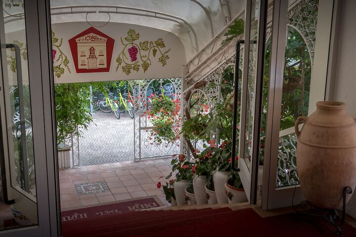 Interior entrance