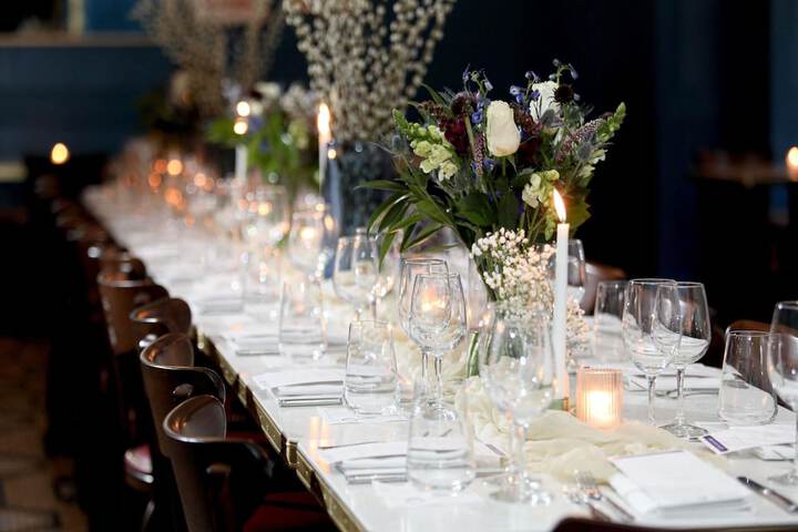 Indoor wedding