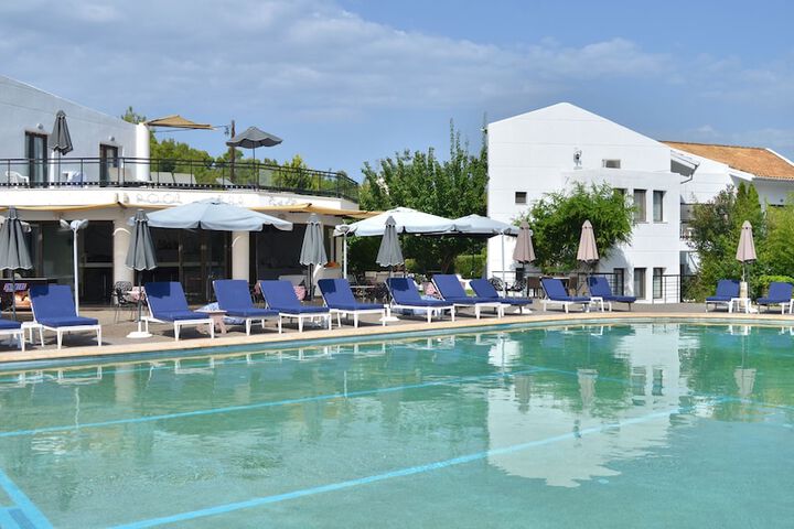 Exterior of Greek Pride Aithrion Hotel