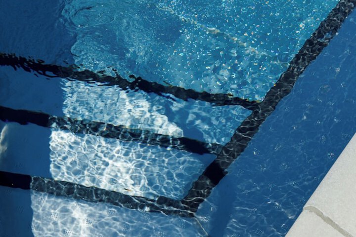 Rooftop pool