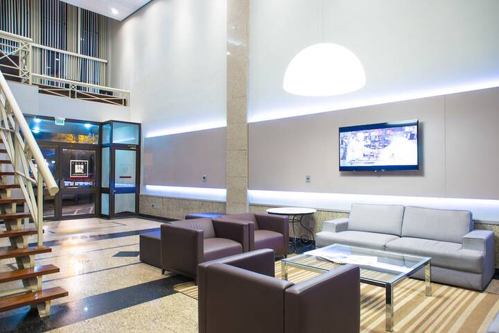Interior entrance