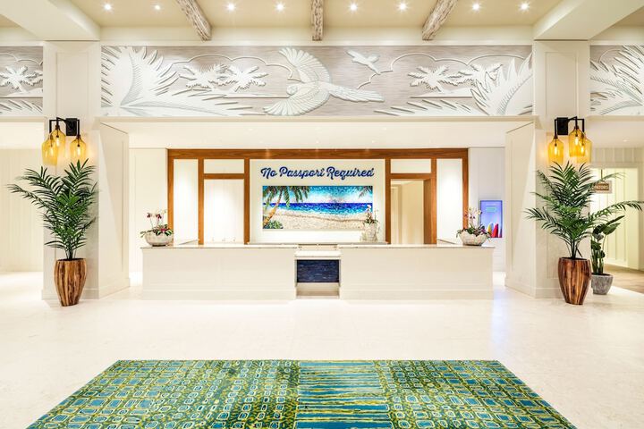Interior entrance
