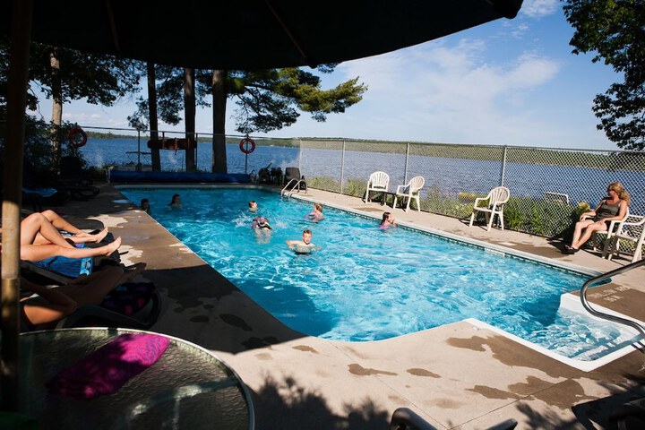 Swimming pool at Beachwood Resort