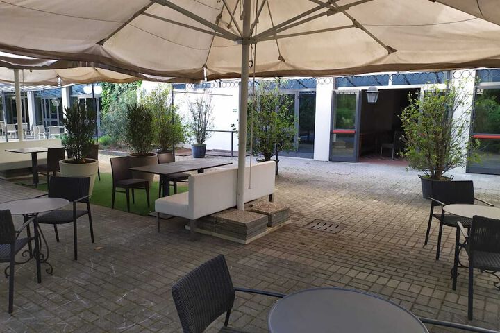 Outside Hotel