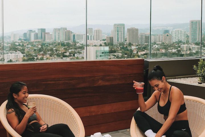 Rooftop terrace