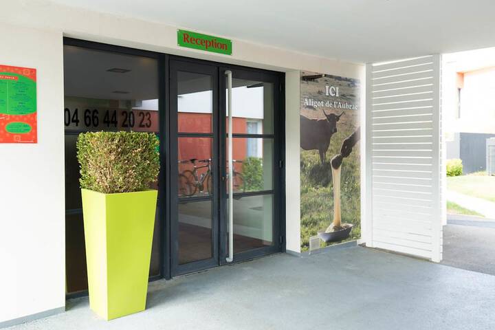 Interior entrance