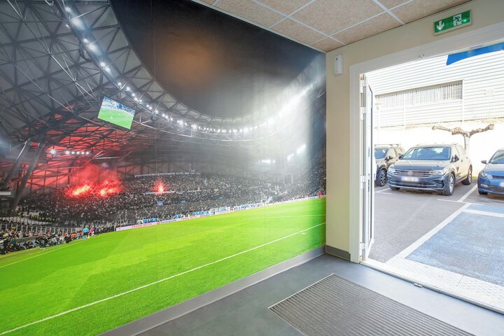 Interior entrance