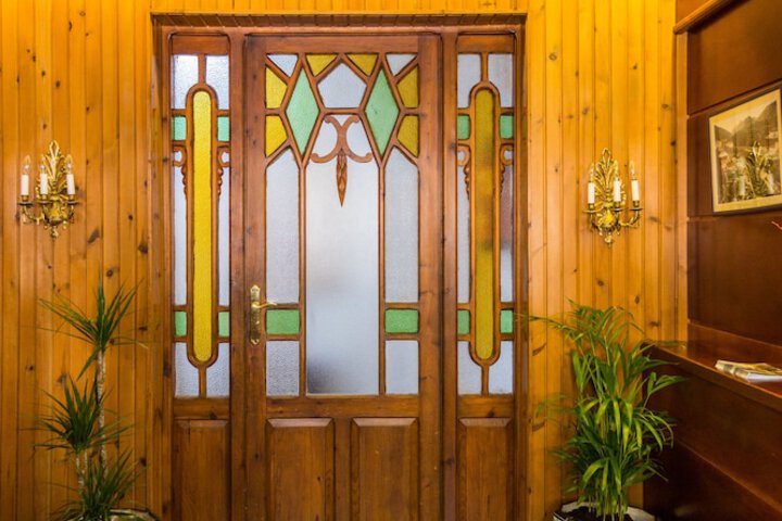 Interior entrance