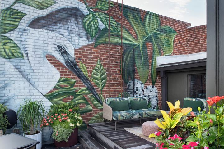 Rooftop terrace
