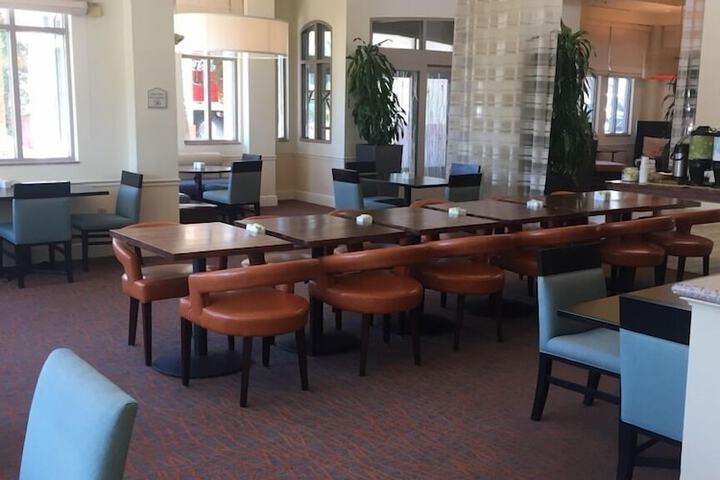 Breakfast area