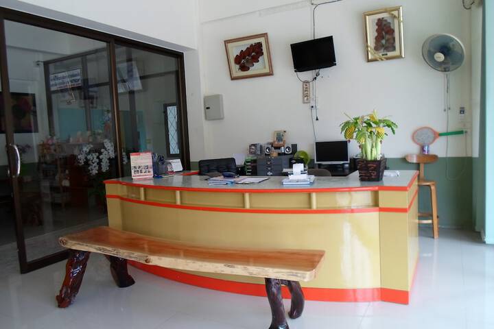 Interior entrance