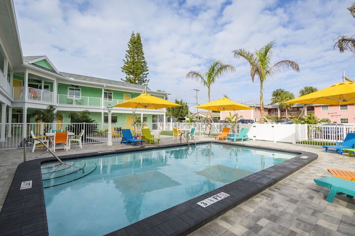Swimming pool at The Lofts at St. Pete Beach