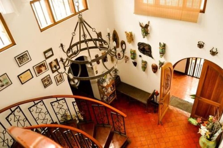 Interior entrance