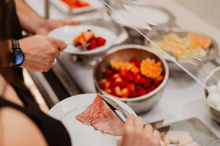 Breakfast buffet