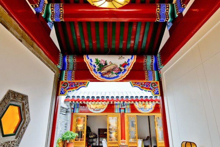 Interior entrance