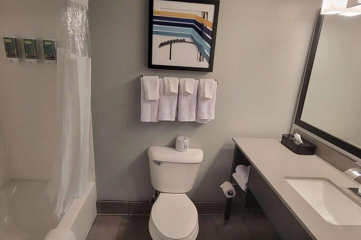 2 Queen Accessible Comm Assist Roll in Shower Microwave, Refrigerator WiFi Fullbreakfast (8 of 15)