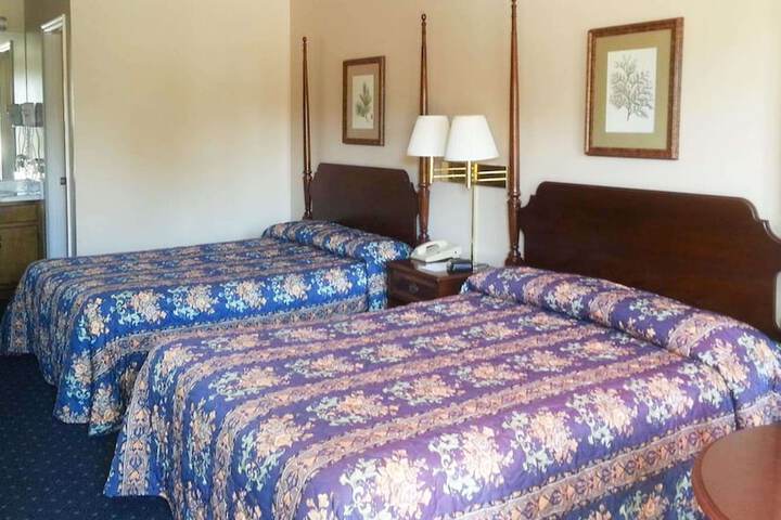 Basic 2 Double Beds (3 of 11)