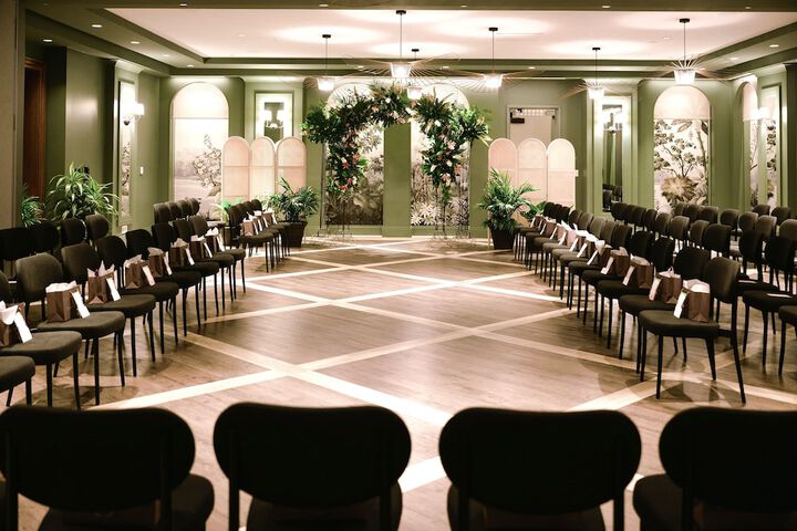 Indoor wedding