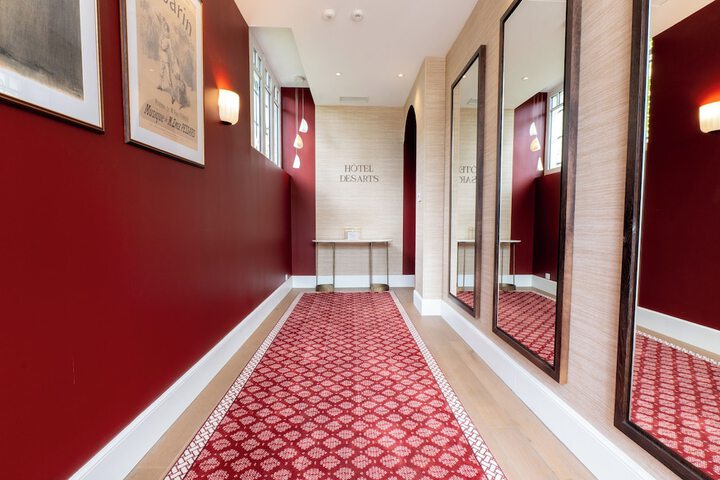 Interior entrance