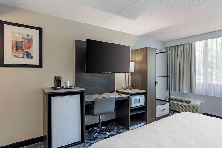 1 King Bed Microwave and Refrigerator WiFi Full Breakfast (14 of 16)