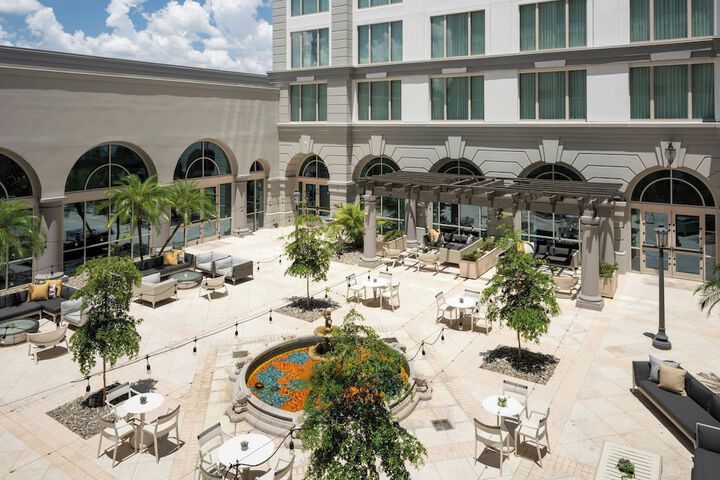 Courtyard view
