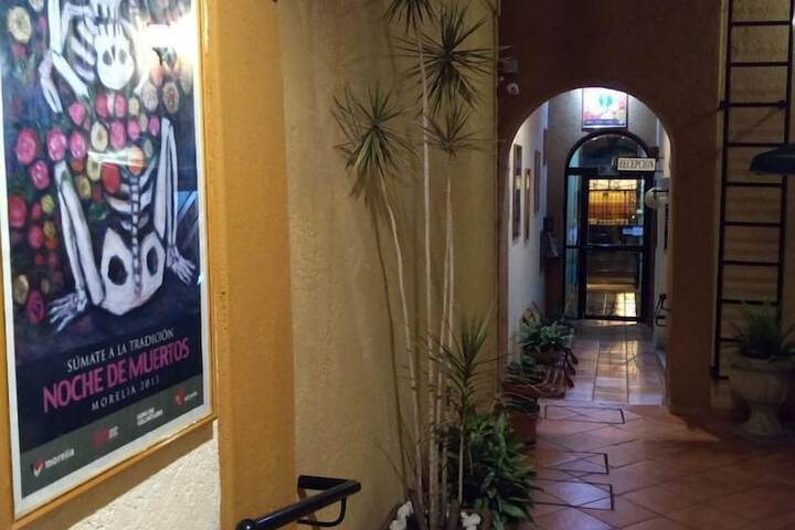 Interior entrance