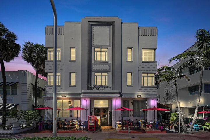 Front of property - evening/night