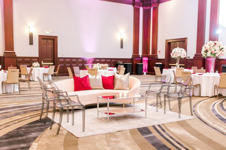 Indoor wedding