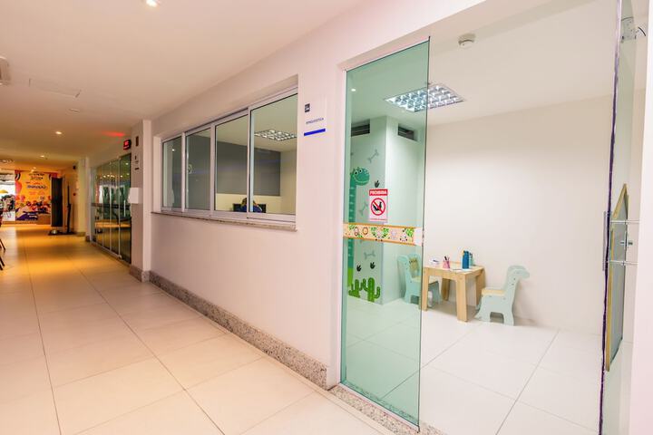 Interior entrance