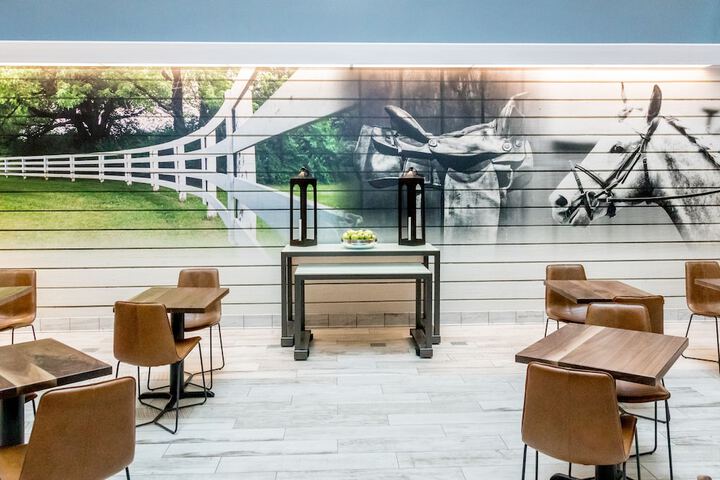 Breakfast area