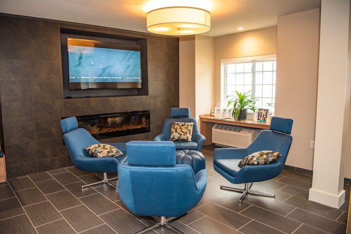 Lobby sitting area