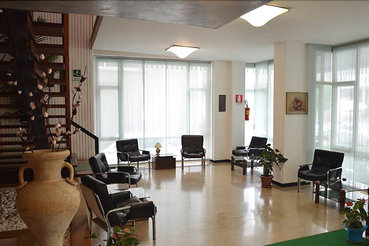 Lobby sitting area