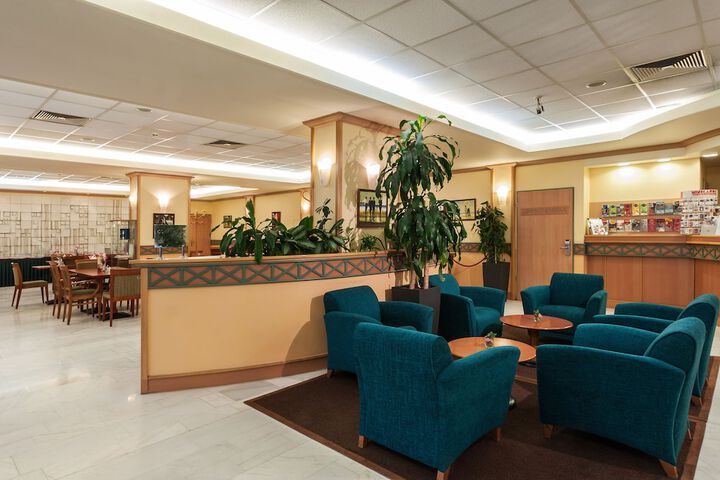 Lobby sitting area