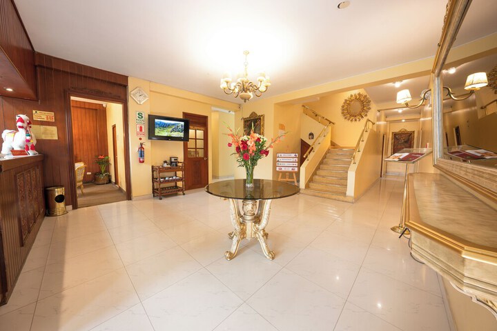 Interior entrance