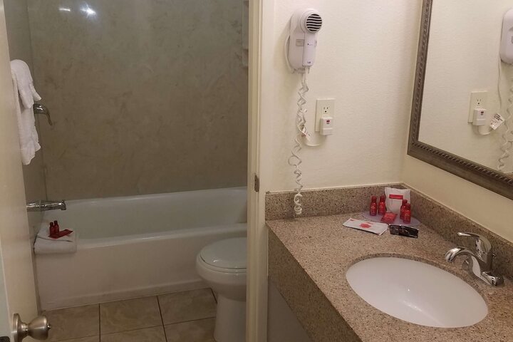 1 King Bed Flat Screen Television Microwave and Refrigerator High Speed Internet Accessible Continental Breakfast (4 of 20)