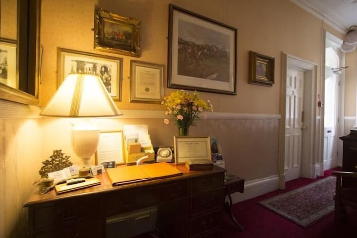 Interior entrance
