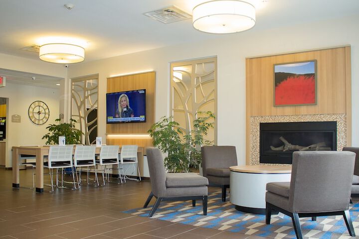 Lobby sitting area