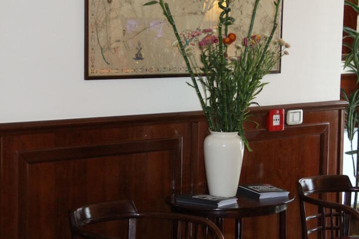 Interior entrance