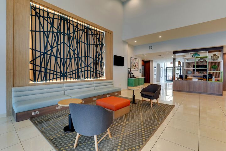Lobby sitting area
