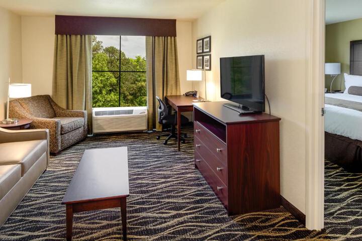 Mobility Accessible King Guestroom with Tub and Grab Bars (6 of 7)