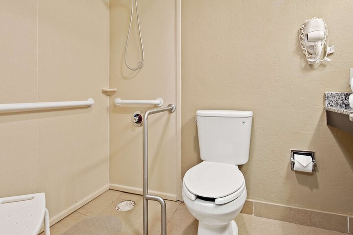 2 Queen Accessible Roll in Shower Microwave, Refrigerator WiFi Full Breakfast (4 of 25)