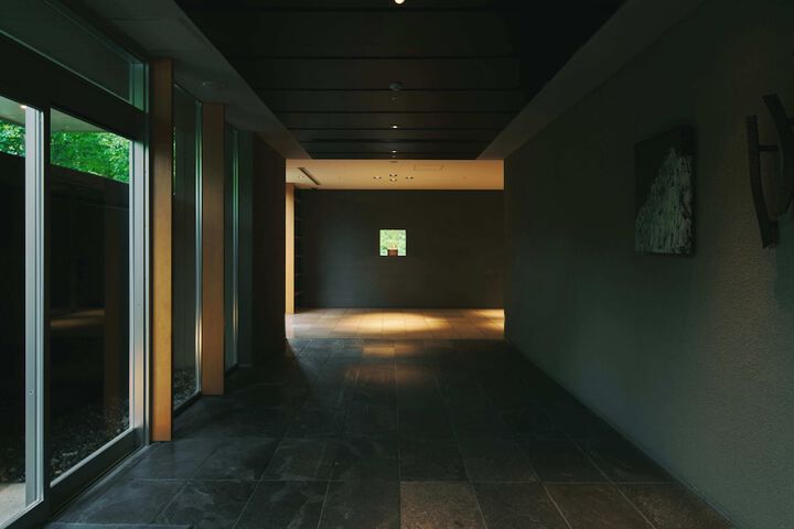 Interior entrance