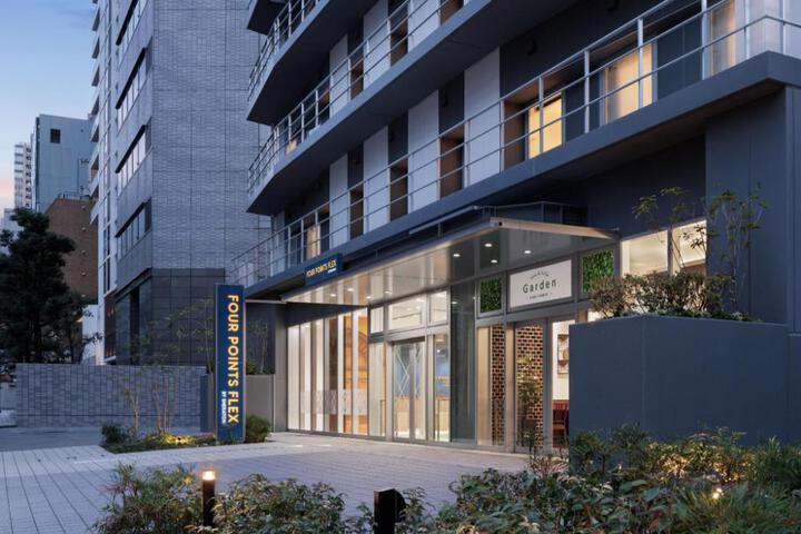 Exterior of Four Points Flex by Sheraton Osaka Honmachi