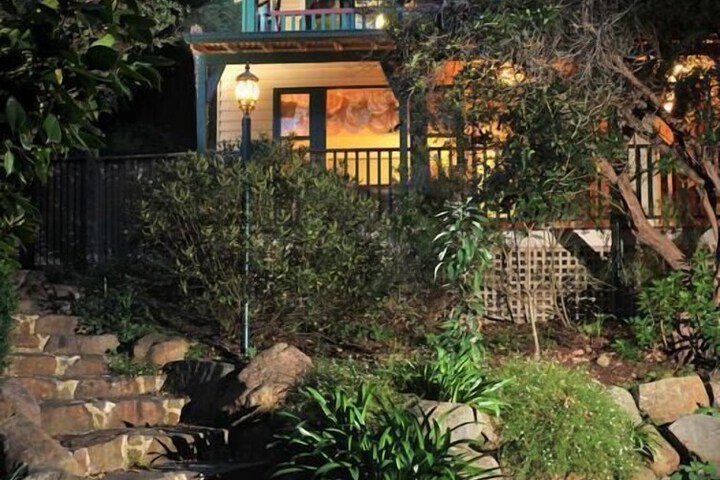 Front of property - evening/night