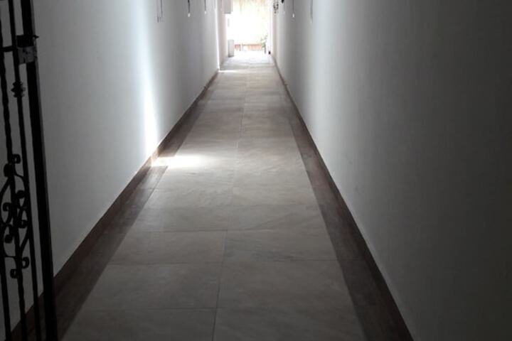 Interior entrance