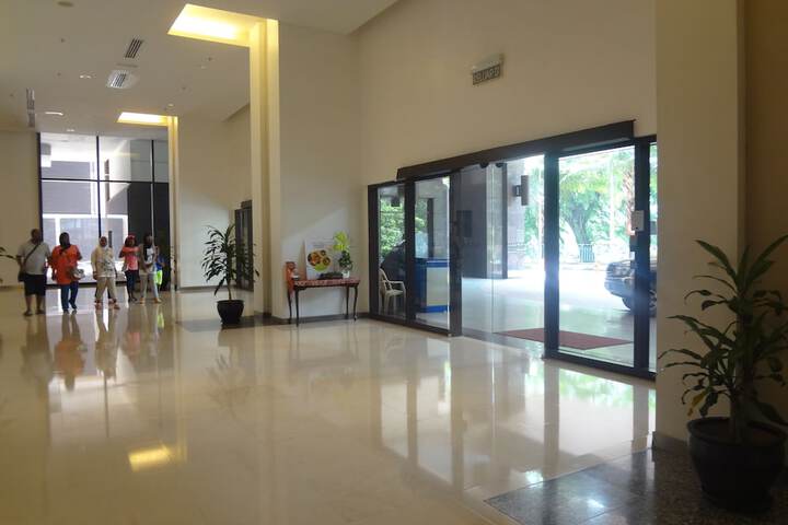 Interior entrance